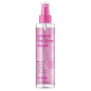 b.tan Gimme The Glow Down Facial Tan Mist 3.4oz 100ml Rosewater Self-Tanner NEW